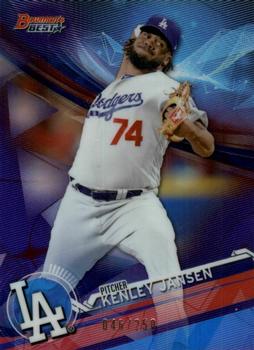 2017 Bowman's Best - Purple Refractor #40 Kenley Jansen Front