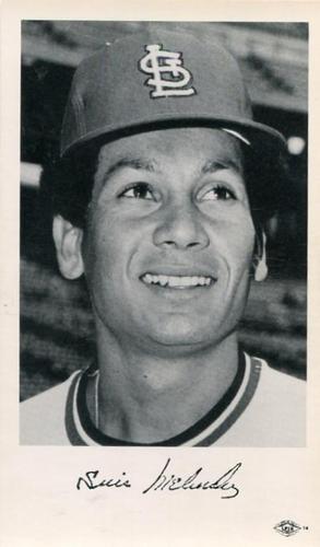 1973 St. Louis Cardinals Photocards #NNO Luis Melendez Front