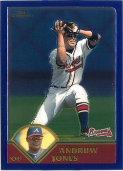 2003 Topps Chrome #4 Andruw Jones Front