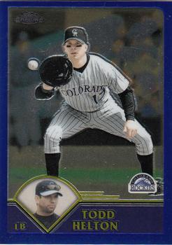 2003 Topps Chrome #6 Todd Helton Front