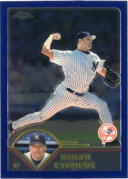 2003 Topps Chrome #13 Roger Clemens Front