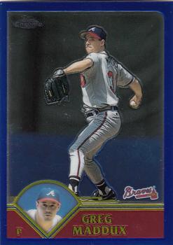 2003 Topps Chrome #21 Greg Maddux Front