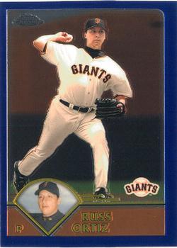 2003 Topps Chrome #77 Russ Ortiz Front