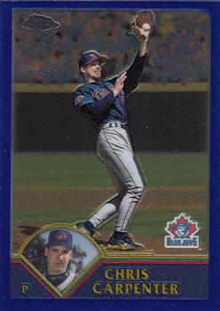 2003 Topps Chrome #125 Chris Carpenter Front