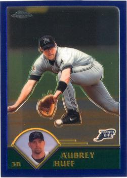 2003 Topps Chrome #183 Aubrey Huff Front