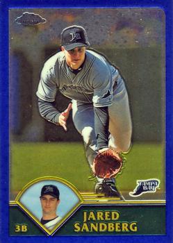 2003 Topps Chrome #244 Jared Sandberg Front