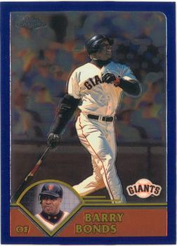 2003 Topps Chrome #245 Barry Bonds Front