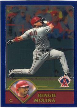 2003 Topps Chrome #252 Bengie Molina Front