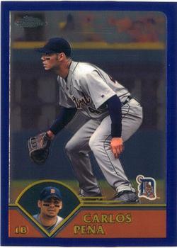 2003 Topps Chrome #257 Carlos Pena Front