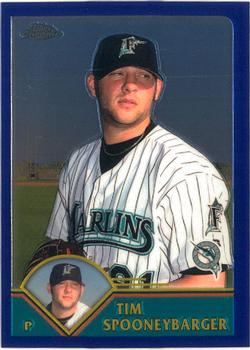 2003 Topps Chrome #279 Tim Spooneybarger Front