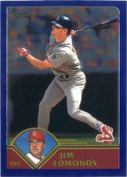 2003 Topps Chrome #292 Jim Edmonds Front