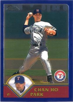 2003 Topps Chrome #293 Chan Ho Park Front