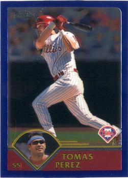 2003 Topps Chrome #313 Tomas Perez Front