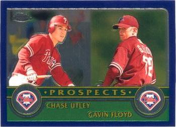 2003 Topps Chrome #438 Gavin Floyd / Chase Utley Front