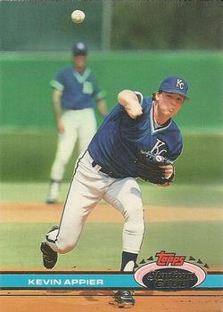 1991 Stadium Club #501 Kevin Appier Front