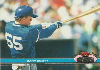 1991 Stadium Club #596 Gary Scott Front