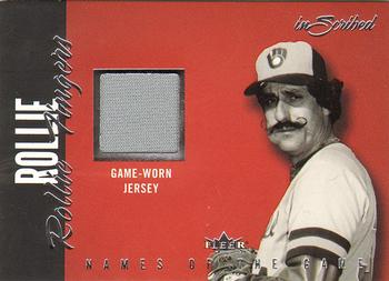 2004 Fleer InScribed - Names of the Game Material Silver #NGJ-RF Rollie Fingers Front