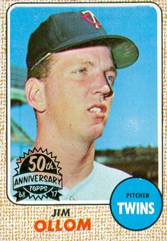 2017 Topps Heritage - 50th Anniversary Buybacks #91 Jim Ollom Front