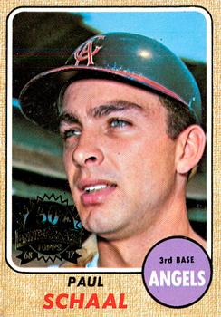 2017 Topps Heritage - 50th Anniversary Buybacks #474 Paul Schaal Front