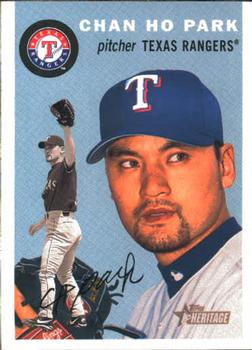 2003 Topps Heritage #72 Chan Ho Park Front