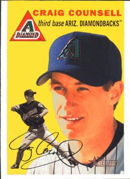 2003 Topps Heritage #98 Craig Counsell Front