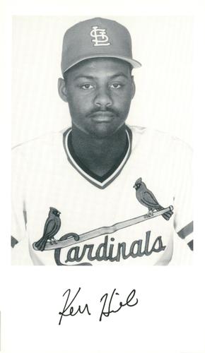 1989 St. Louis Cardinals Photocards #NNO Ken Hill Front