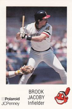 1985 Polaroid/JCPenney Cleveland Indians #NNO Brook Jacoby Front