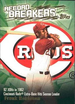 2003 Topps - Record Breakers (Series Two) #RB-FR Frank Robinson Front