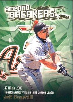 2003 Topps - Record Breakers (Series Two) #RB-JB Jeff Bagwell Front