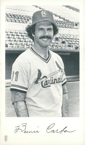 1980 St. Louis Cardinals #NNO Bernie Carbo Front