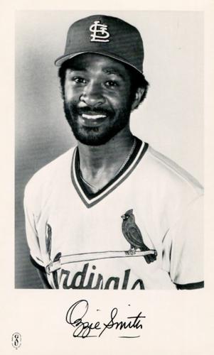 1983 St. Louis Cardinals Photocards #NNO Ozzie Smith Front