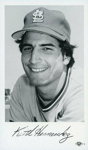 1977 St. Louis Cardinals Photocards #NNO Keith Hernandez Front