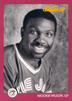 1991 Studio #140 Mookie Wilson Front