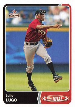 2003 Topps Total #407 Julio Lugo Front
