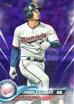 2018 Topps - Purple #697 Eduardo Escobar Front