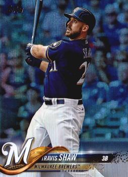 2018 Topps - Rainbow Foil #638 Travis Shaw Front