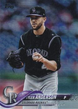 2018 Topps - Rainbow Foil #668 Tyler Anderson Front