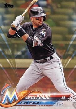 2018 Topps - Gold #77 Martin Prado Front