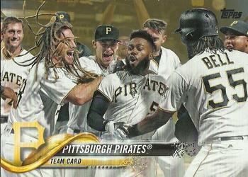 2018 Topps - Gold #542 Pittsburgh Pirates Front