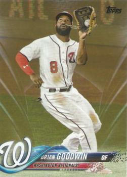 2018 Topps - Gold #656 Brian Goodwin Front