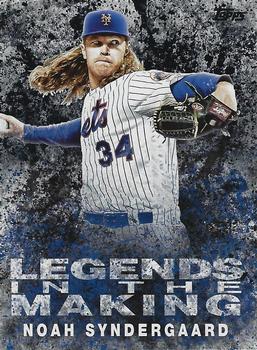 2018 Topps - Legends in the Making Black (Series 1) #LTM-NS Noah Syndergaard Front