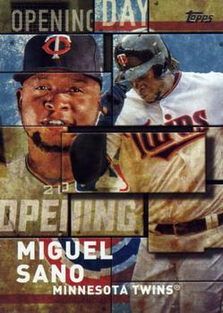 2018 Topps - MLB Opening Day Blue #OD-4 Miguel Sano Front