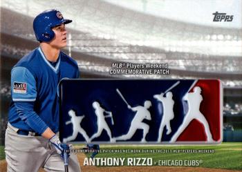 2018 Topps - Players Weekend Patch #PWP-ARI Anthony Rizzo Front