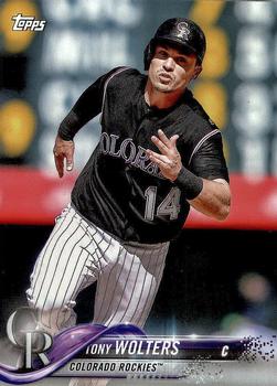 2018 Topps Colorado Rockies #CO-11 Tony Wolters Front