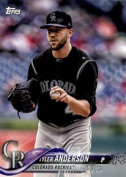 2018 Topps Colorado Rockies #CO-12 Tyler Anderson Front