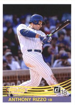 2018 Donruss #225 Anthony Rizzo Front
