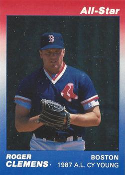 1991 Star All-Star #70 Roger Clemens Front