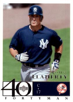 2003 Upper Deck 40-Man #339 John Flaherty Front