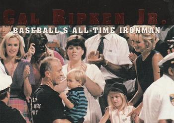 1996 Classic Cal Ripken Jr. Baseball's All-Time Ironman #CR5 Cal Ripken Jr. Front
