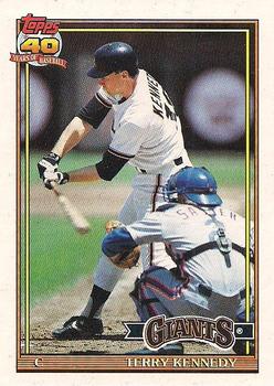 1991 Topps #66 Terry Kennedy Front